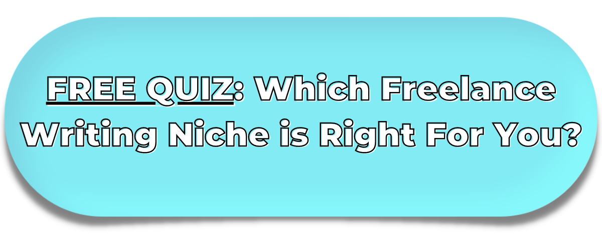 free writing niche quiz button